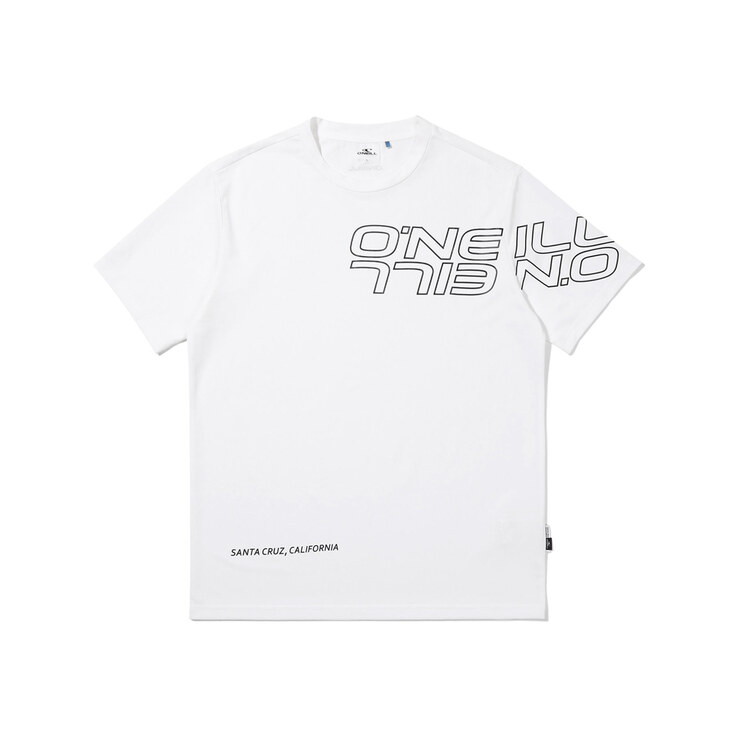 O&#039;NEILL KOREA - 남성 와플 빅레터 반팔 티셔츠 OMTRM2255-101