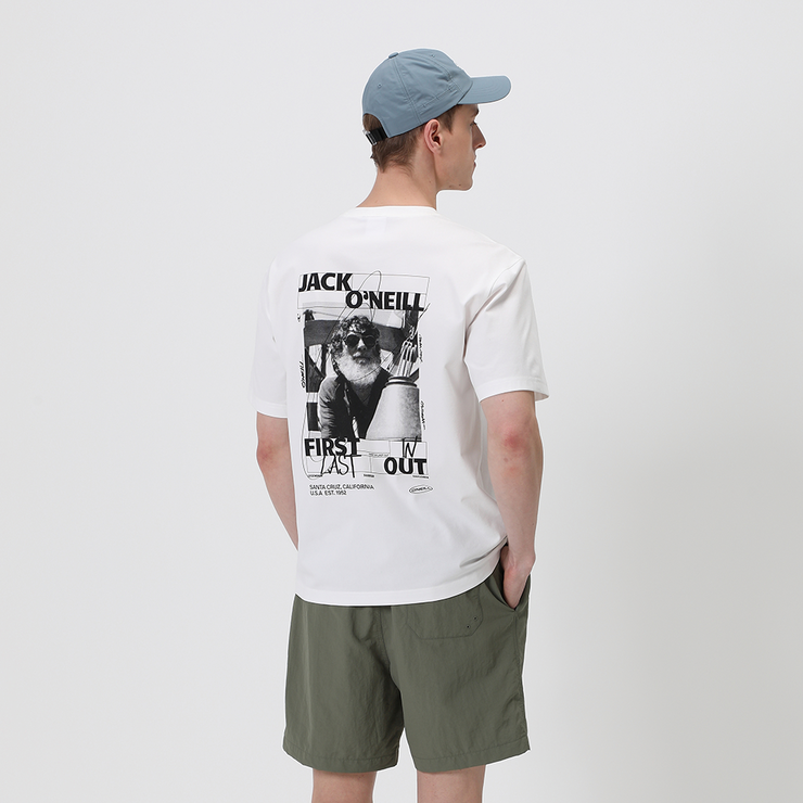 O&#039;NEILL KOREA - [모델착장] 남성 소로나 잭오닐 반팔 티셔츠 OMTRM2302-101