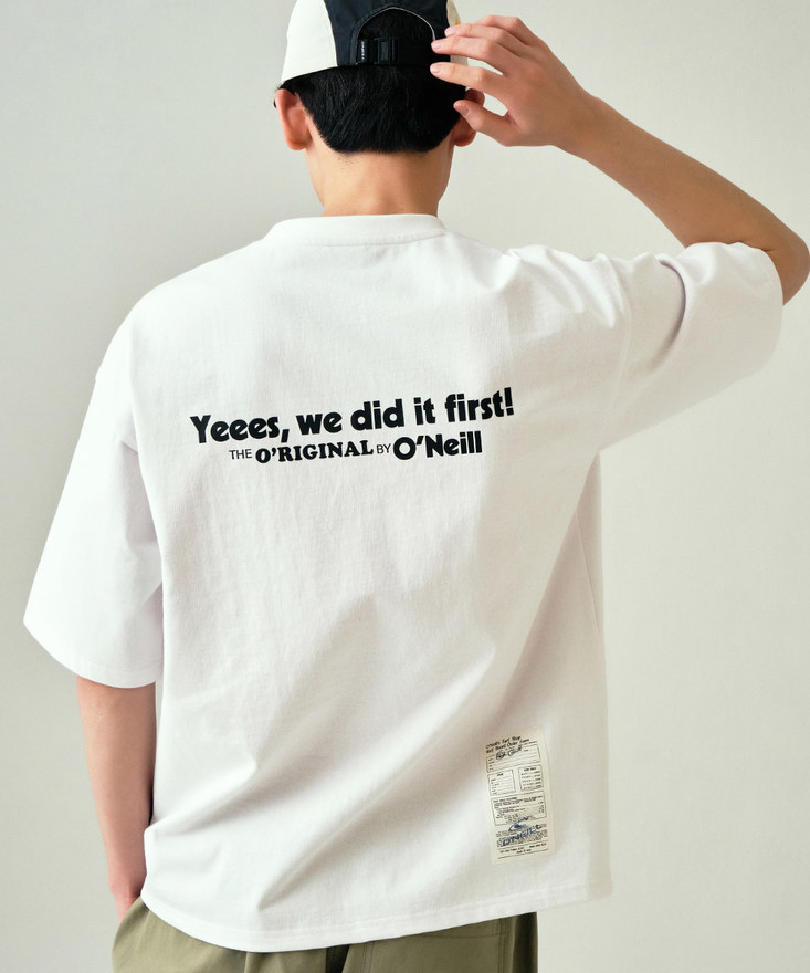 가키 오가닉 반팔 티셔츠 OUTRL2213-100